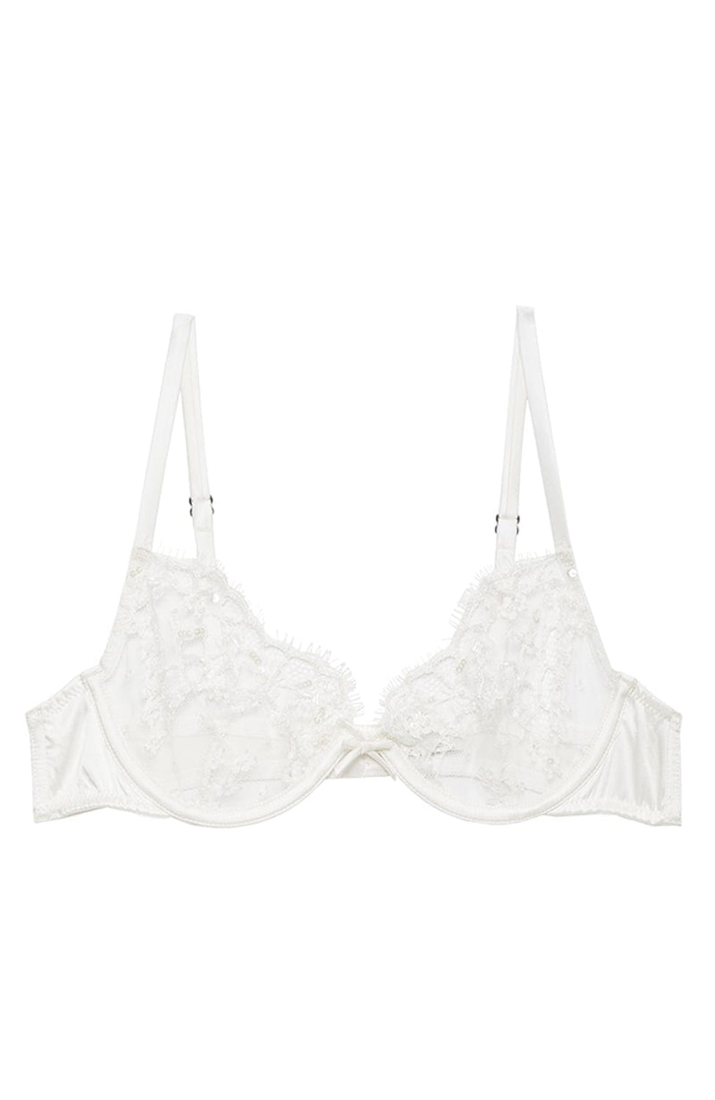 Beaded Iris Lace Unlined Demi Bra-Bras-Fleur du Mal-SHEER, SHEER, Luxury lingerie brand, Luxury lingerie Hong Kong, Designer lingerie HK, Designer lingerie online, International luxury lingerie, Luxury lingerie gift ideas, buy lingerie online, Designer lingerie global delivery, Luxury lingerie shipping to Australia, Luxury lingerie shipping to Singapore