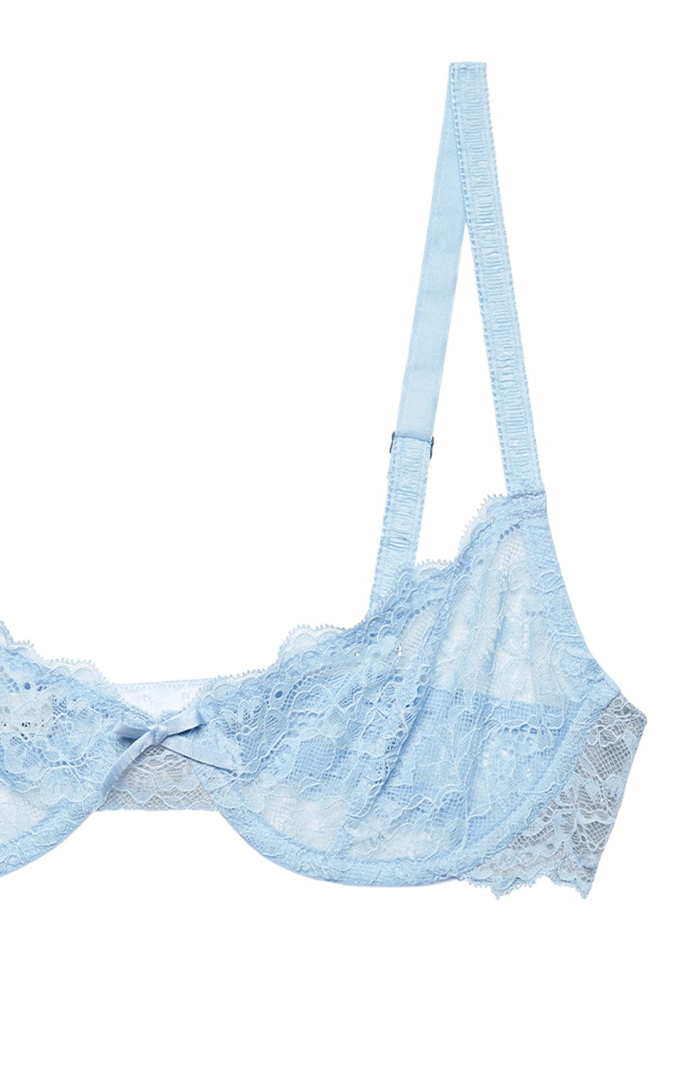 Sheer Lingerie Fleur Du Mal Bras Bianca Lace Balconette Bra