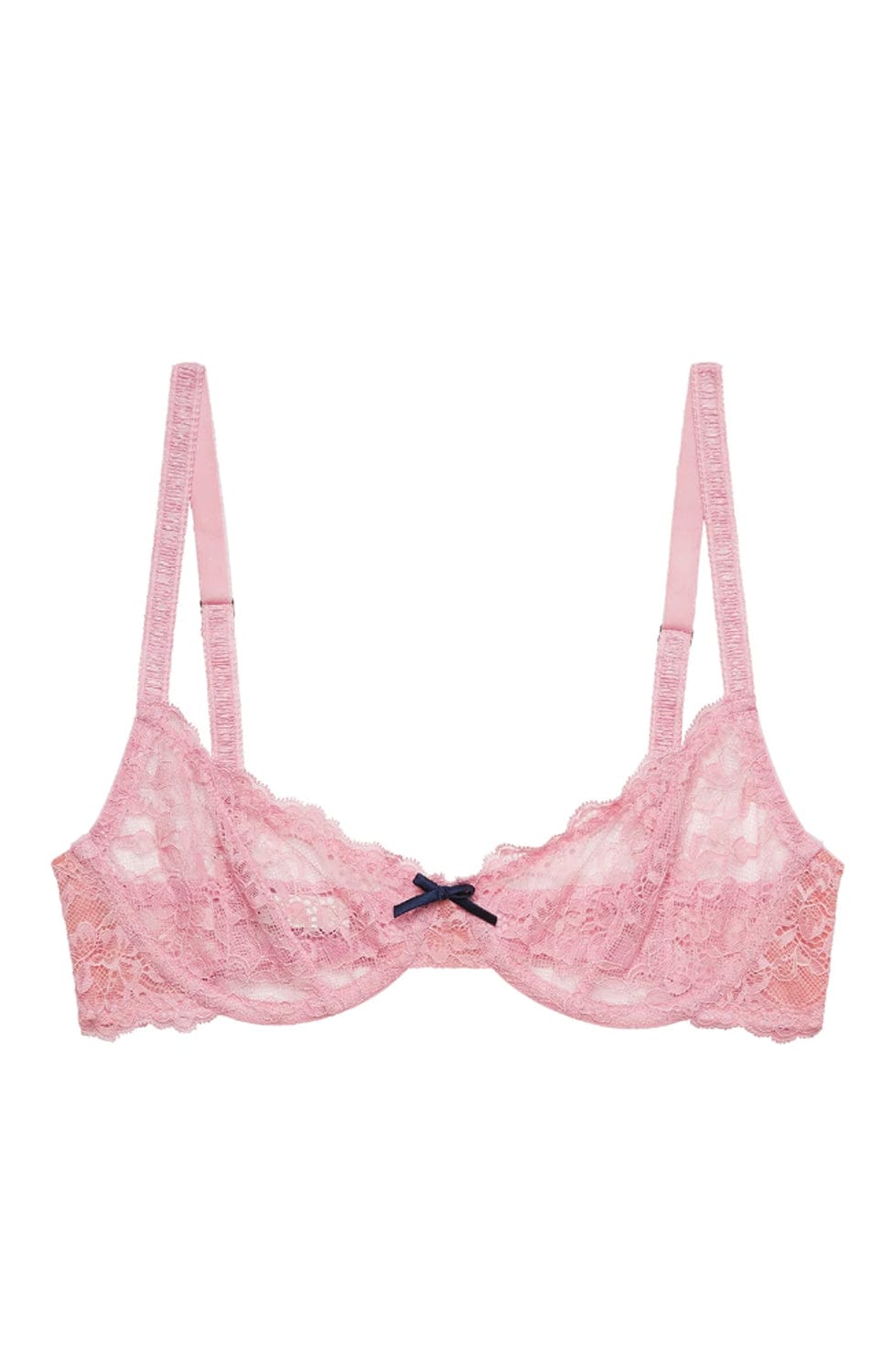 Sheer Lingerie Fleur Du Mal Bras Bianca Lace Balconette Bra