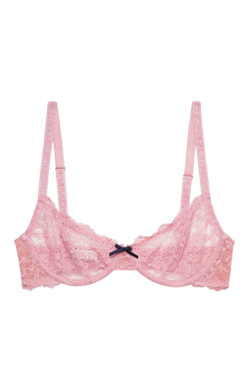 Bianca Lace Balconette Bra-Bras-Fleur Du Mal-SHEER, SHEER, Luxury lingerie brand, Luxury lingerie Hong Kong, Designer lingerie HK, Designer lingerie online, International luxury lingerie, Luxury lingerie gift ideas, buy lingerie online, Designer lingerie global delivery, Luxury lingerie shipping to Australia, Luxury lingerie shipping to Singapore