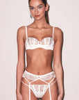 Sheer Lingerie Fleur du Mal Bras Frankie Lace Boned Balconette Bra