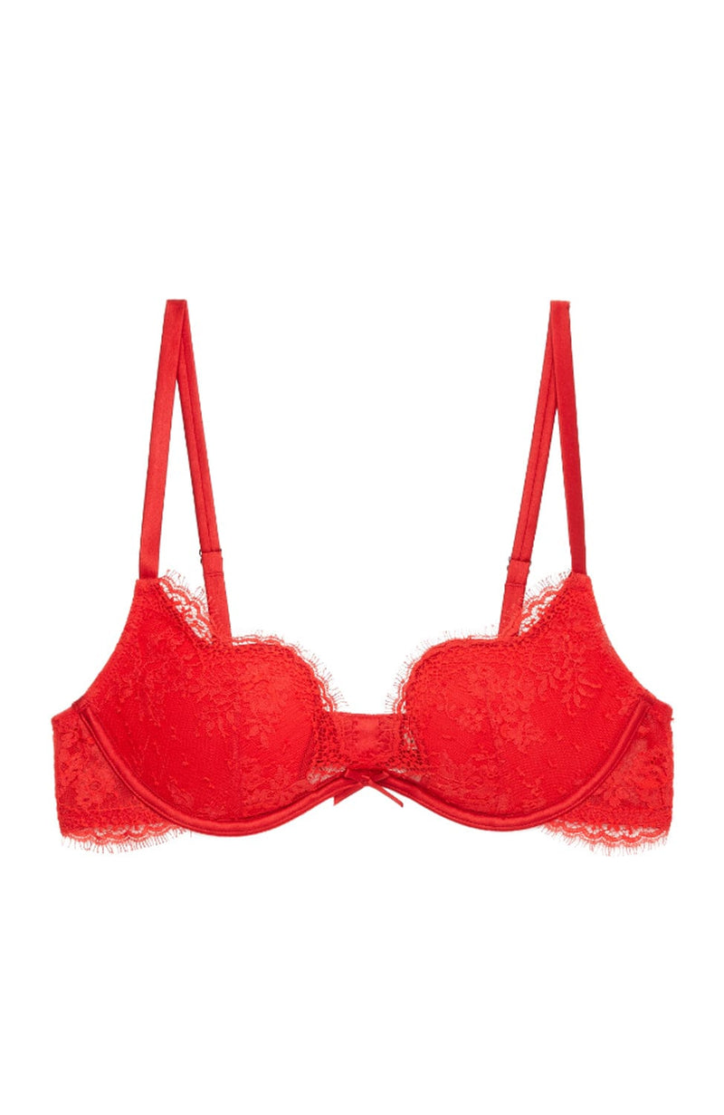 Frankie Lace Seduce U-Plunge Bra-Bras-Fleur du Mal-SHEER, SHEER, Luxury lingerie brand, Luxury lingerie Hong Kong, Designer lingerie HK, Designer lingerie online, International luxury lingerie, Luxury lingerie gift ideas, buy lingerie online, Designer lingerie global delivery, Luxury lingerie shipping to Australia, Luxury lingerie shipping to Singapore