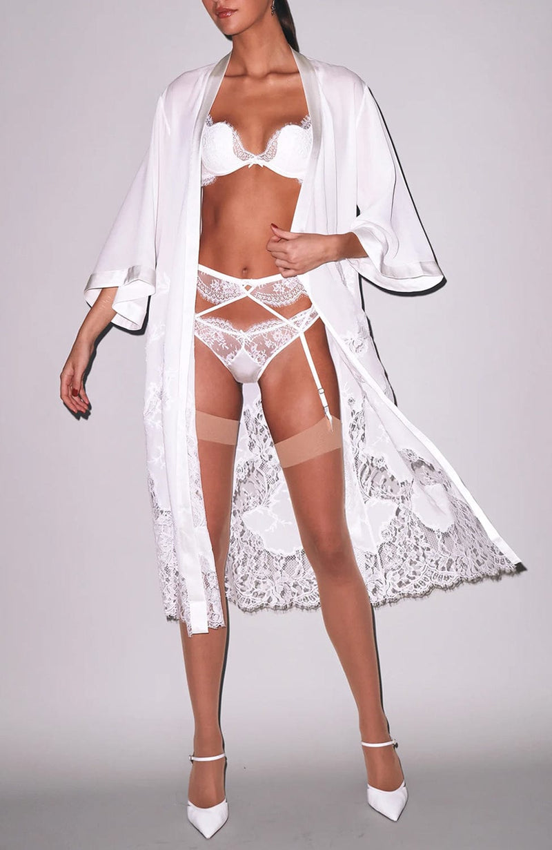 Frankie Lace Seduce U-Plunge Bra, Garter Belt and Thong Set-Lingerie Sets-Fleur Du Mal-SHEER, SHEER, Luxury lingerie brand, Luxury lingerie Hong Kong, Designer lingerie HK, Designer lingerie online, International luxury lingerie, Luxury lingerie gift ideas, buy lingerie online, Designer lingerie global delivery, Luxury lingerie shipping to Australia, Luxury lingerie shipping to Singapore