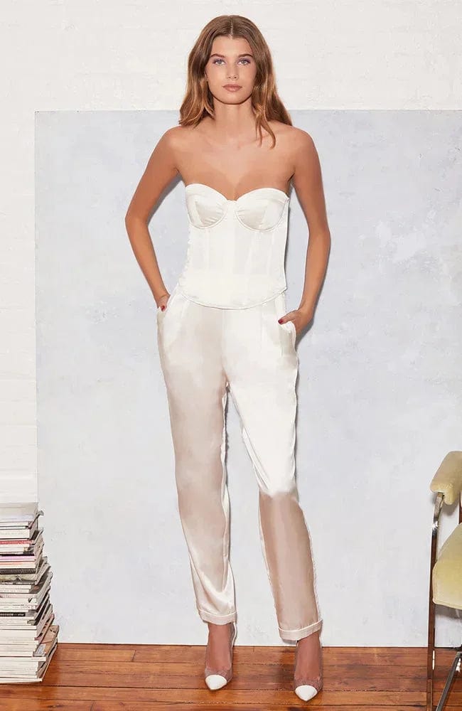 Sheer Lingerie Fleur du Mal Bras Hamptons Padded Bustier