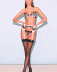 Sheer Lingerie Fleur du Mal Bras Iris Lace Demi Bra