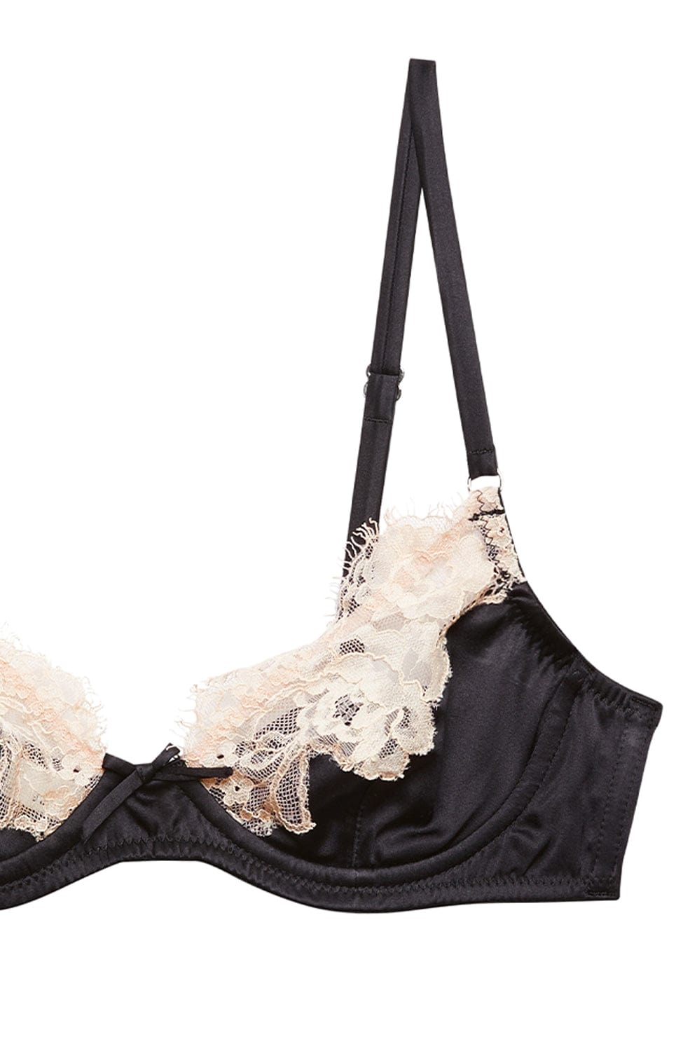 Sheer Lingerie Fleur du Mal Bras Juliet Lace Demi Bra