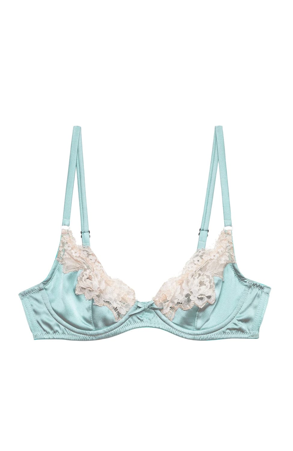 Sheer Lingerie Fleur Du Mal Bras Juliet Lace Demi Bra