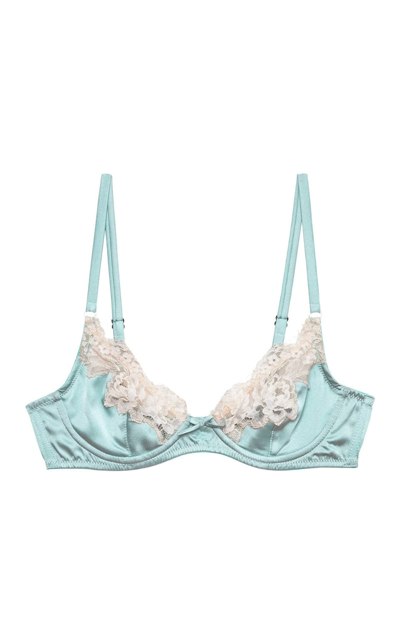 Juliet Lace Demi Bra-Bras-Fleur Du Mal-SHEER, SHEER, Luxury lingerie brand, Luxury lingerie Hong Kong, Designer lingerie HK, Designer lingerie online, International luxury lingerie, Luxury lingerie gift ideas, buy lingerie online, Designer lingerie global delivery, Luxury lingerie shipping to Australia, Luxury lingerie shipping to Singapore