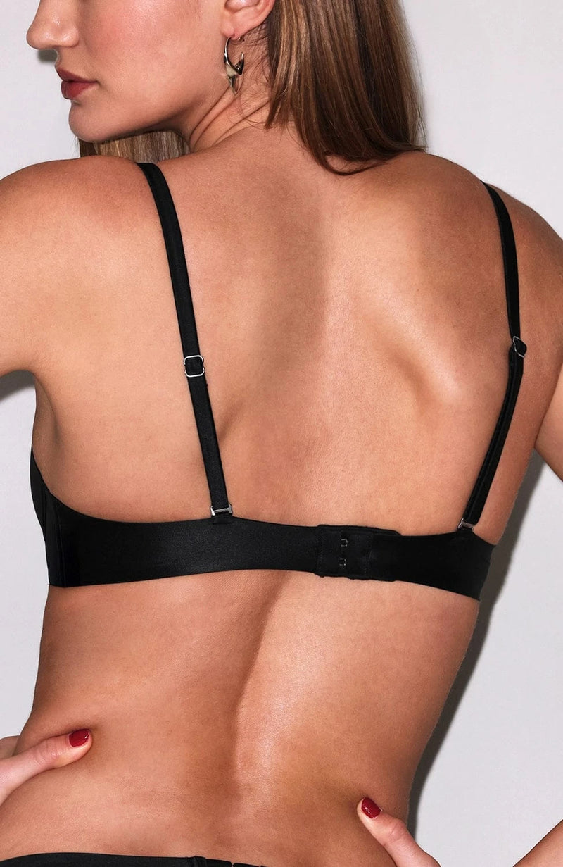 Sheer Lingerie Fleur Du Mal Bras Le Stretch Gloss Seduce U-Plunge Bra