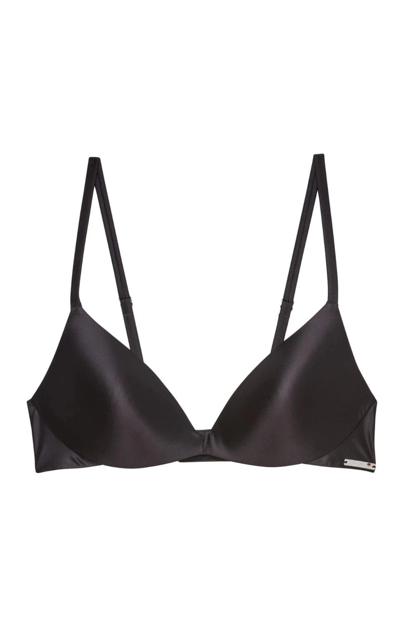 Sheer Lingerie Fleur Du Mal Bras Le Stretch Gloss Wireless Push Up Bra