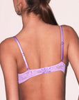 Sheer Lingerie Fleur du Mal Bras Le Stretch Lace Demi Bra