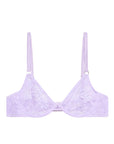 Sheer Lingerie Fleur du Mal Bras Light Lilac / 2501 / 30A Le Stretch Lace Demi Bra