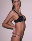 Sheer Lingerie Fleur du Mal Bras Le Stretch Micro U-Plunge Push Up Bra