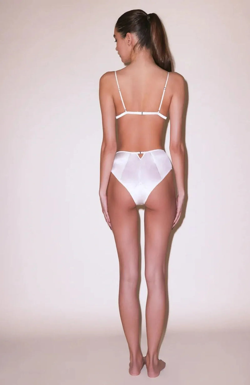 Sheer Lingerie Fleur du Mal Bras Luxe Padded Wireless Triangle Bra
