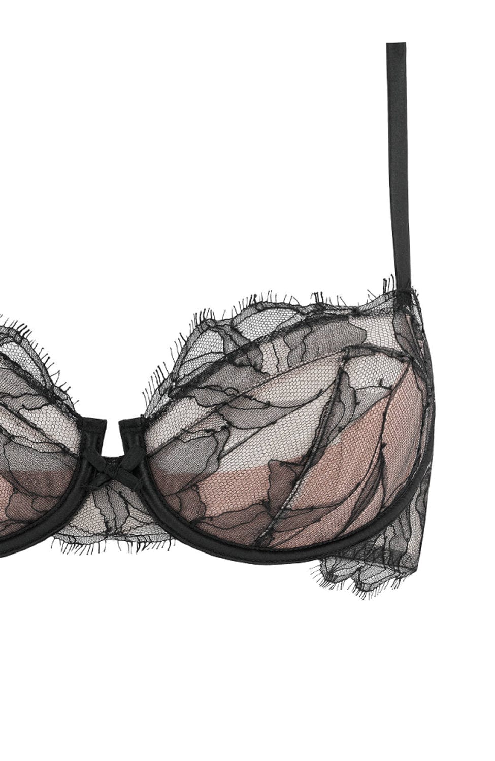Sheer Lingerie Fleur du Mal Bras Sophia Lace Balconette Bra