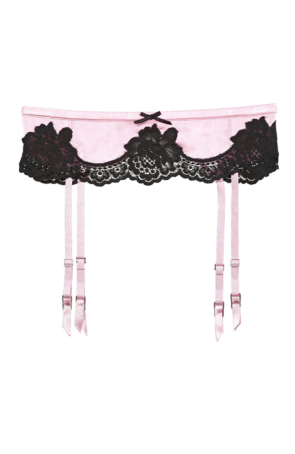 Sheer Lingerie Fleur du Mal Underwear Baby Rose / 2502 / 1 Eve Garter Belt
