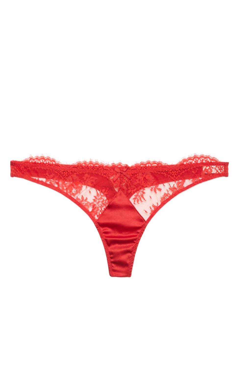 Sheer Lingerie Fleur du Mal Underwear Frankie Lace Thong