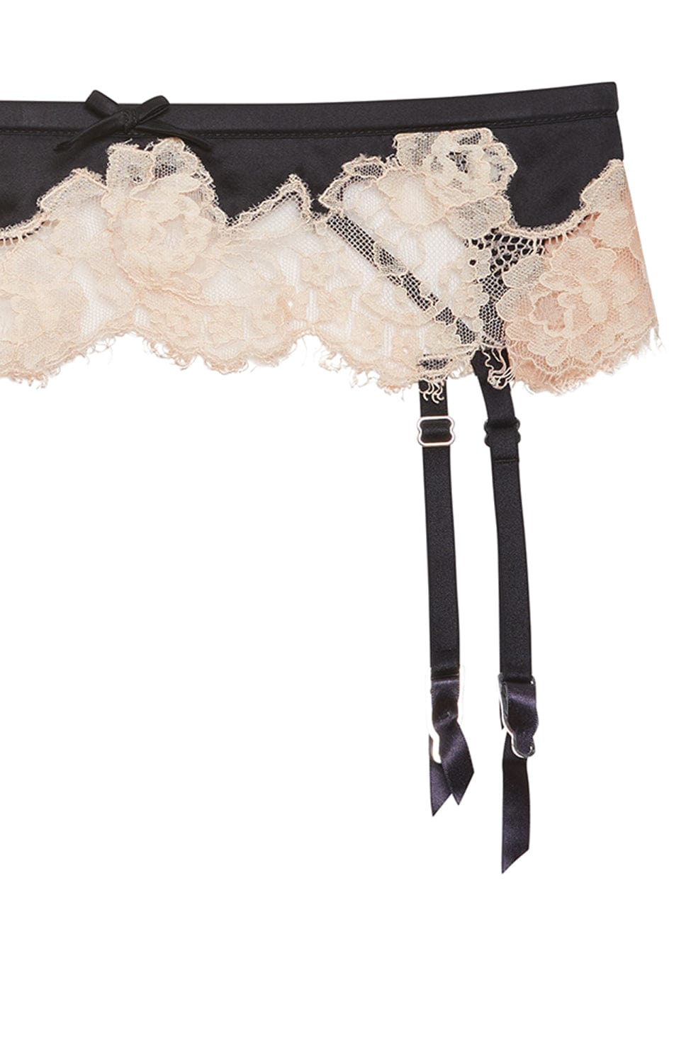 Sheer Lingerie Fleur du Mal Underwear Juliet Lace Garter