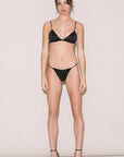 Sheer Lingerie Fleur du Mal Underwear Luxe String Thong