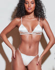 Sheer Lingerie Fleur du Mal Underwear Luxe String Thong