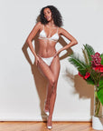 Sheer Lingerie Fleur du Mal Underwear Luxe String Thong