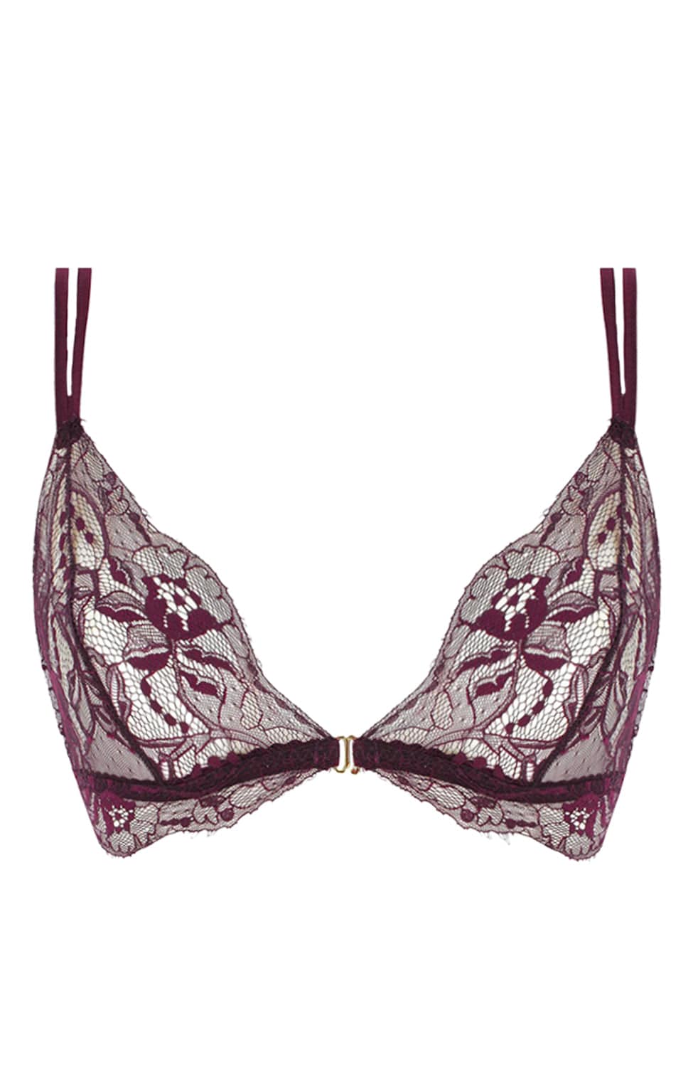 Sheer Lingerie Fleur of England Bras Purple / 2402 / XS Eliza Boudoir Bra