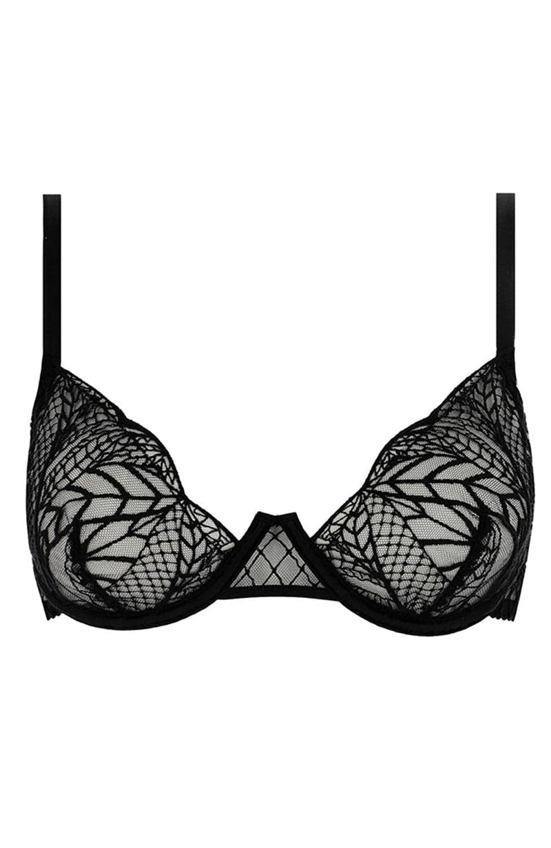 Roxy Demi Bra-Bras-Fleur of England-SHEER, SHEER, Luxury lingerie brand, Luxury lingerie Hong Kong, Designer lingerie HK, Designer lingerie online, International luxury lingerie, Luxury lingerie gift ideas, buy lingerie online, Designer lingerie global delivery, Luxury lingerie shipping to Australia, Luxury lingerie shipping to Singapore