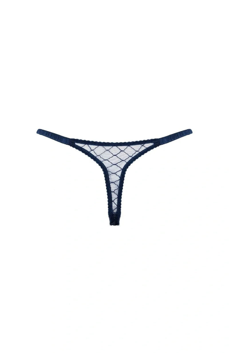 Sheer Lingerie Fleur Of England Underwear Bea Strap Thong
