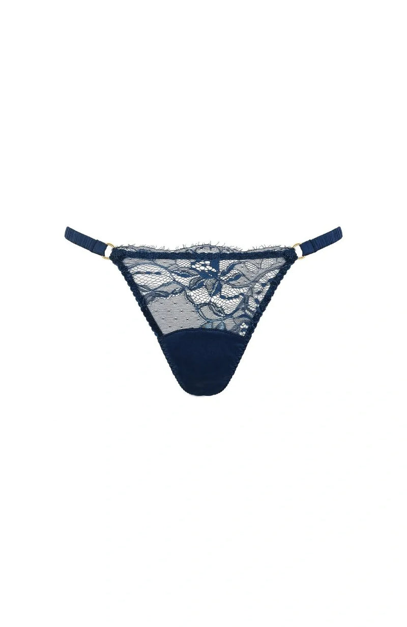 Sheer Lingerie Fleur Of England Underwear Bea Strap Thong