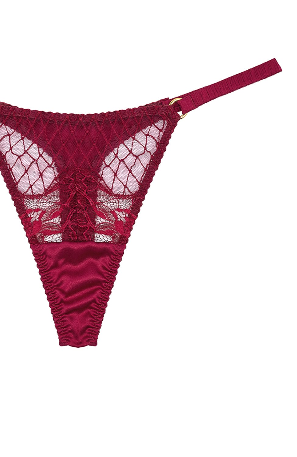 Sheer Lingerie Fleur Of England Underwear Simone Thong