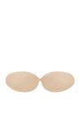 Sheer Lingerie Gatherall Bras Cream / 1001 / A Gatherall Backless Silicone Adhesive Bra