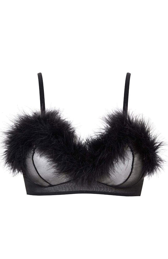 Sheer Lingerie Gilda & Pearl Loungewear Black / 1001 / S Diana Soft Bra