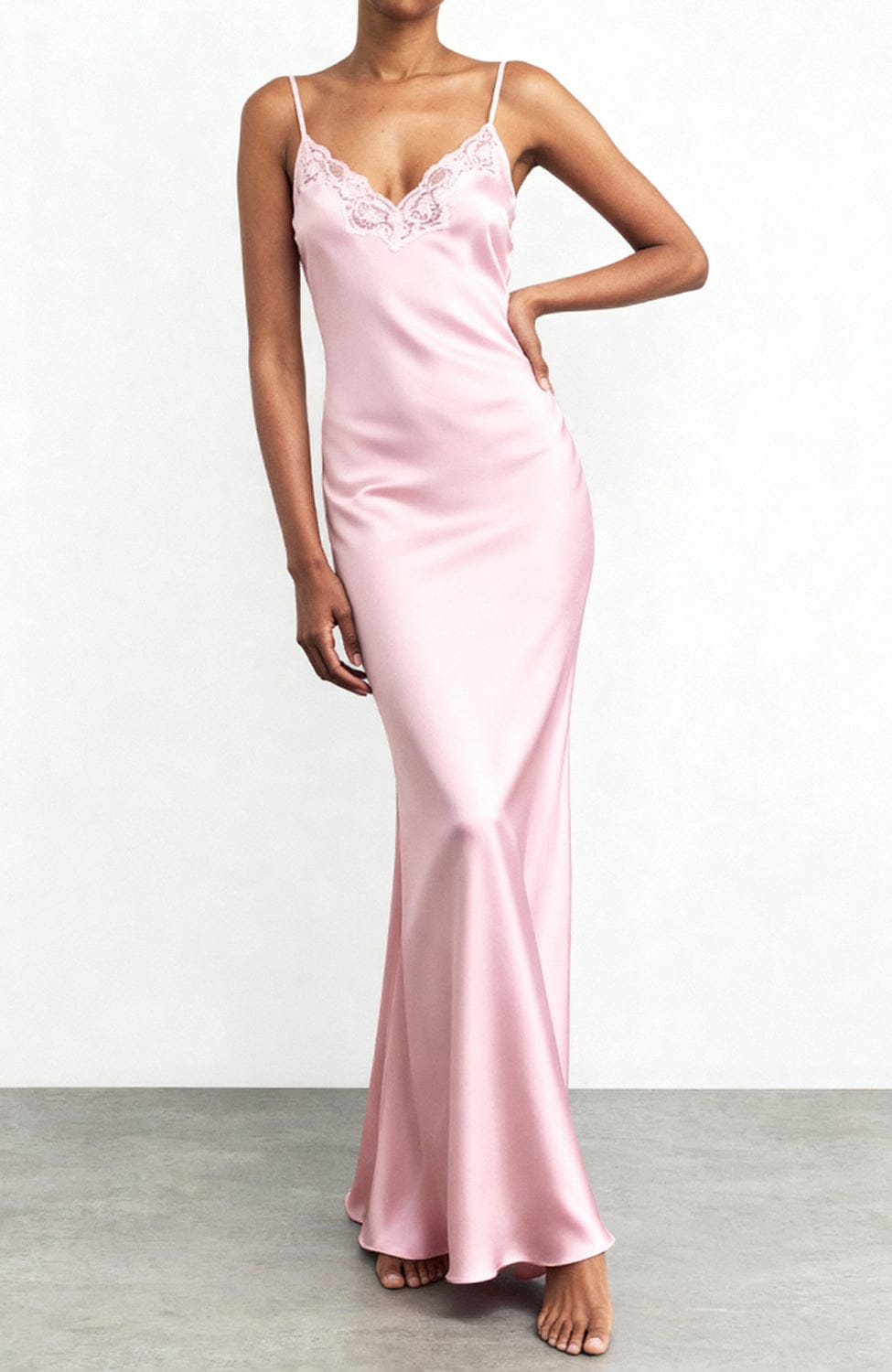 Sheer Lingerie Gilda & Pearl Loungewear In My Boudoir Long Slip