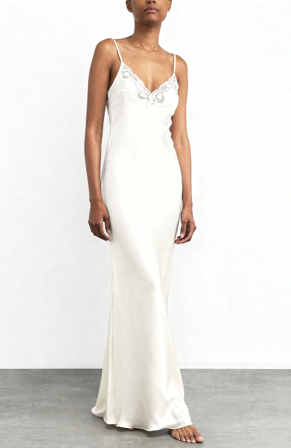 Sheer Lingerie Gilda & Pearl Loungewear In My Boudoir Long Slip