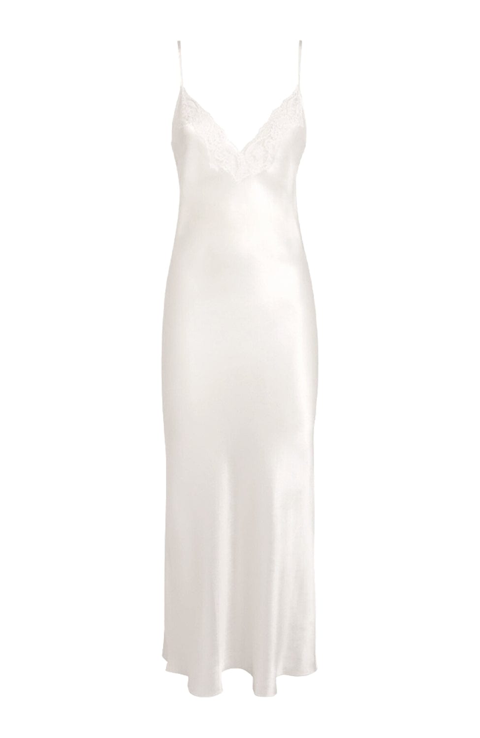 Sheer Lingerie Gilda & Pearl Loungewear Ivory / S In My Boudoir Long Slip