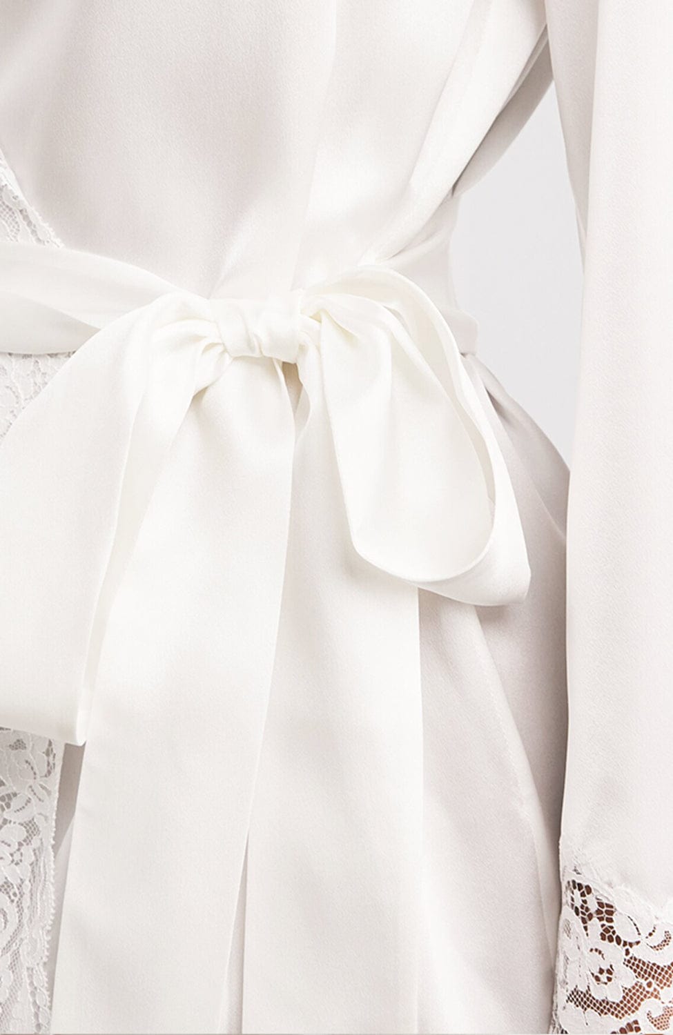 Sheer Lingerie Gilda & Pearl Loungewear In My Boudoir Short Robe