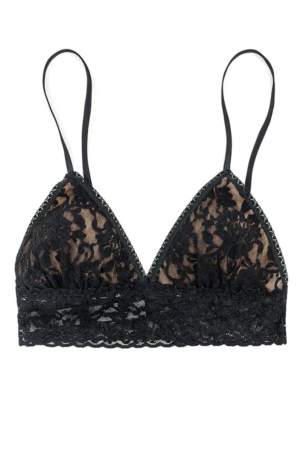 Sheer Lingerie Hanky Panky Bras Black / 1001 / XS Signature Lace Padded Triangle Bralette