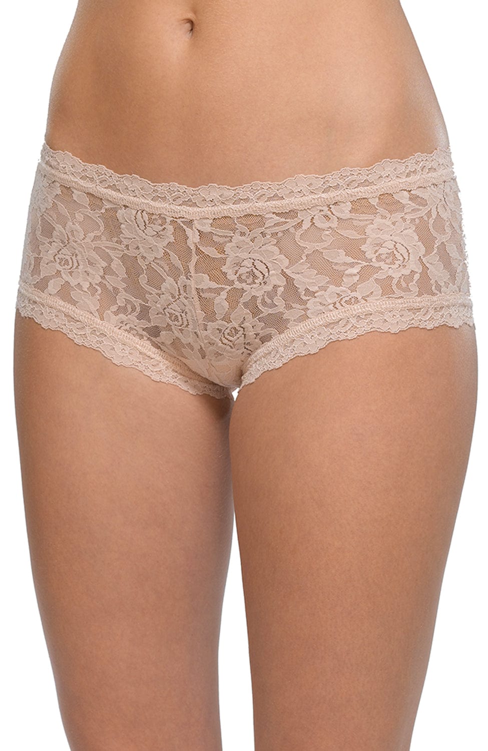 Sheer Lingerie Hanky Panky Underwear Signature Lace Boyshort 3 Pack