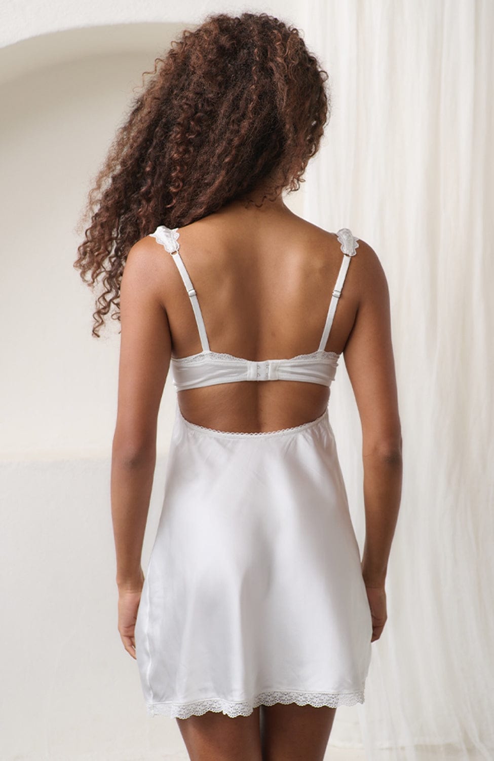 Sheer Lingerie Kat The Label Loungewear Celeste Slip