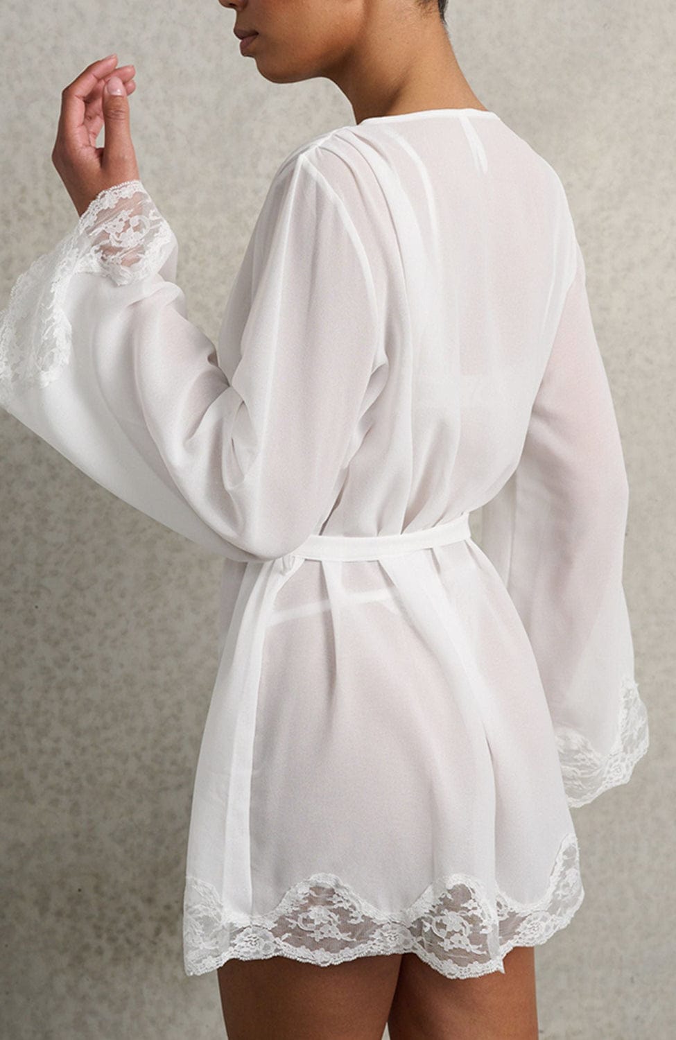 Sheer Lingerie Kat The Label Loungewear Harley Robe
