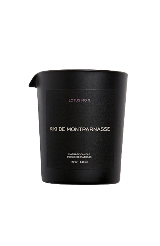 Massage Candle Lotus No.9 - Small-Accessories-Kiki De Montparnasse-SHEER, SHEER, Luxury lingerie brand, Luxury lingerie Hong Kong, Designer lingerie HK, Designer lingerie online, International luxury lingerie, Luxury lingerie gift ideas, buy lingerie online, Designer lingerie global delivery, Luxury lingerie shipping to Australia, Luxury lingerie shipping to Singapore