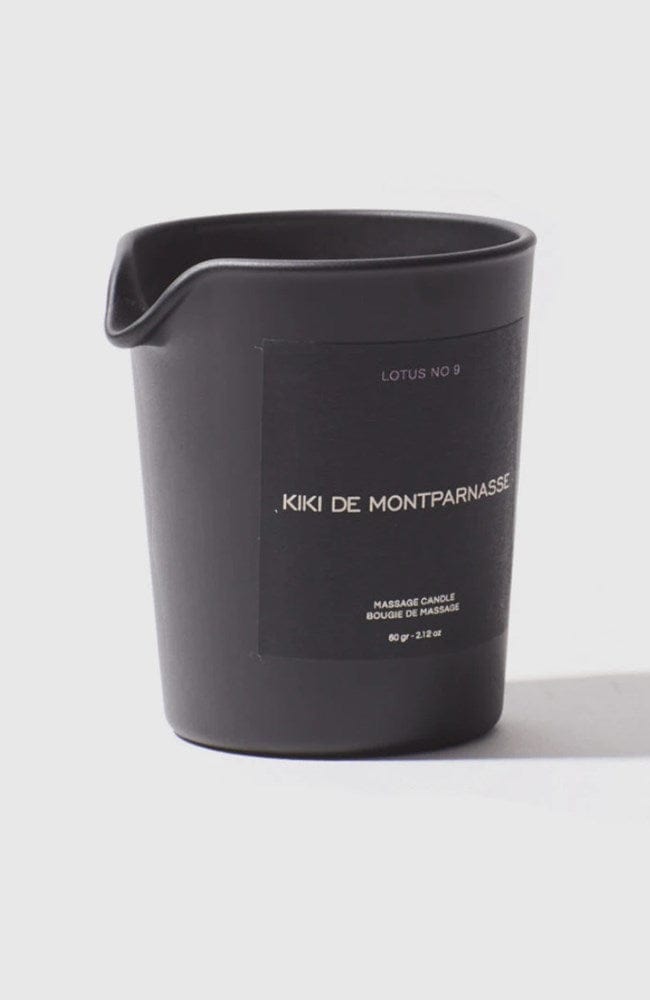 Massage Candle Lotus No.9 - Small-Accessories-Kiki De Montparnasse-SHEER, SHEER, Luxury lingerie brand, Luxury lingerie Hong Kong, Designer lingerie HK, Designer lingerie online, International luxury lingerie, Luxury lingerie gift ideas, buy lingerie online, Designer lingerie global delivery, Luxury lingerie shipping to Australia, Luxury lingerie shipping to Singapore