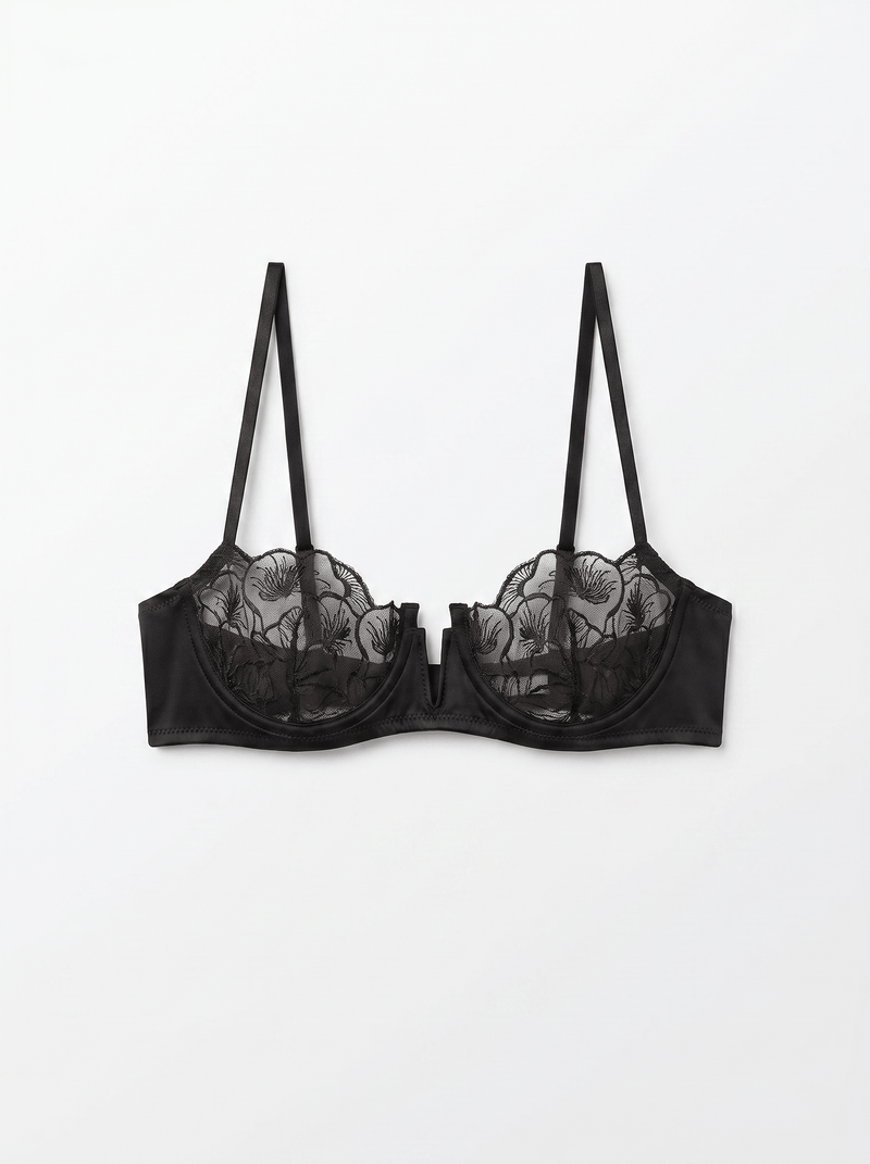 Sheer Lingerie Kiki de Montparnasse Bras Calla Balconette Bra