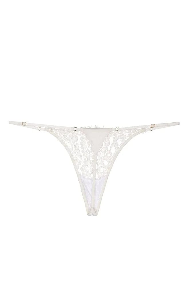 Sheer Lingerie Kiki de Montparnasse Underwear Beaded Lace G-String
