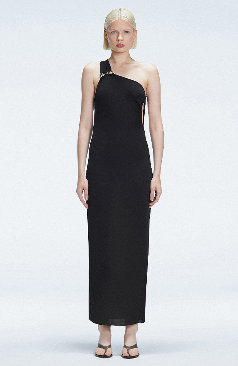 Sheer Lingerie Moeva Loungewear Black / XS Halle Knitted Dress