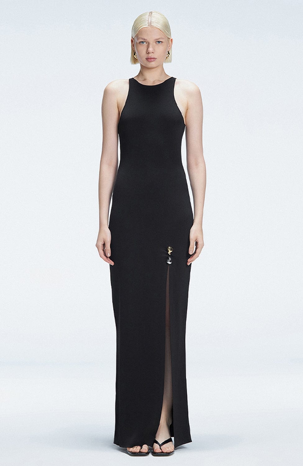 Sheer Lingerie Moeva Loungewear Black / XS Louisa Maxi Dress