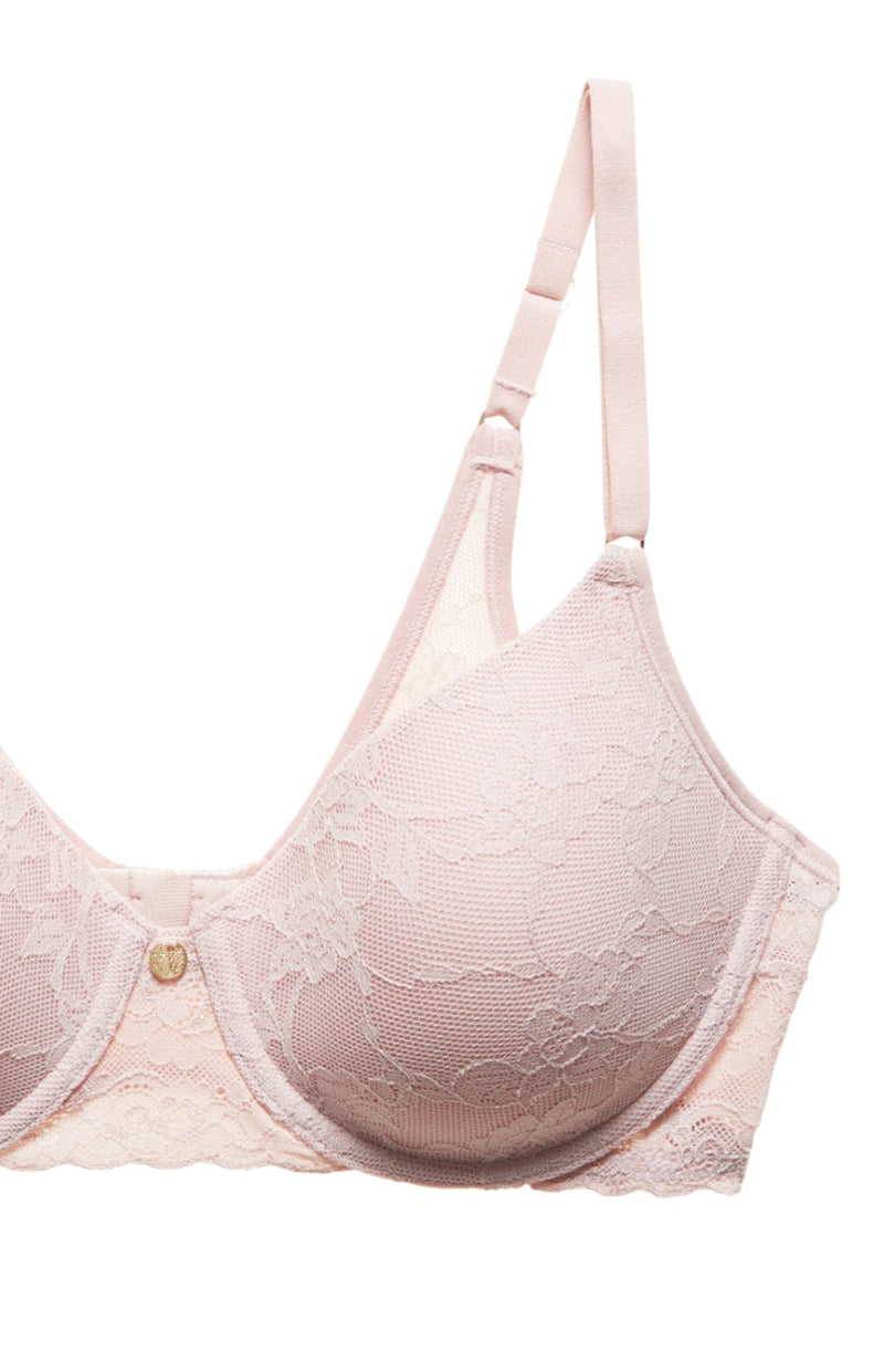 Bliss Allure Contour Bra and Girl Brief Set-Lingerie Sets-Natori-SHEER, SHEER, Luxury lingerie brand, Luxury lingerie Hong Kong, Designer lingerie HK, Designer lingerie online, International luxury lingerie, Luxury lingerie gift ideas, buy lingerie online, Designer lingerie global delivery, Luxury lingerie shipping to Australia, Luxury lingerie shipping to Singapore