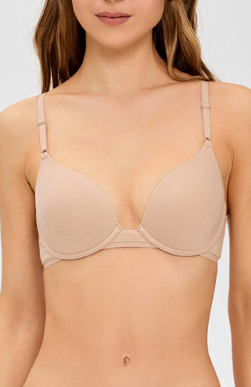 Bliss Cotton Convertible T-Shirt Bra-Bras-Natori-SHEER, SHEER, Luxury lingerie brand, Luxury lingerie Hong Kong, Designer lingerie HK, Designer lingerie online, International luxury lingerie, Luxury lingerie gift ideas, buy lingerie online, Designer lingerie global delivery, Luxury lingerie shipping to Australia, Luxury lingerie shipping to Singapore