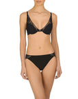 Sheer Lingerie Natori Bras Cherry Blossom Convertible Plunge Contour Bra