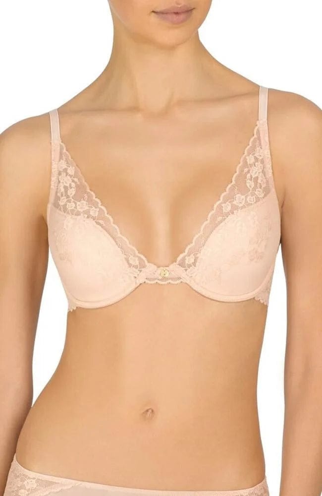 Sheer Lingerie Natori Bras Cherry Blossom Convertible Plunge Contour Bra